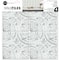 RoomMates White Tin Peel & Stick Tile Backsplash StickTiles